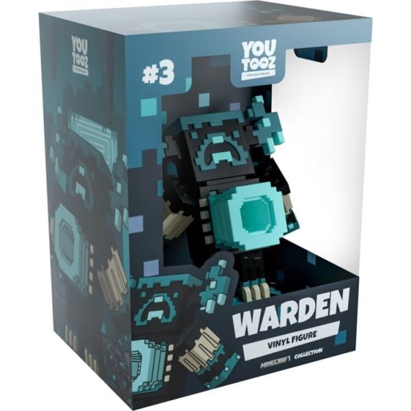 (預購) Youtooz Minecraft 伏守者 Warden 4.1吋 搪膠公仔 (預購) Youtooz Minecraft 伏守者 Warden 4.1吋 搪膠公仔