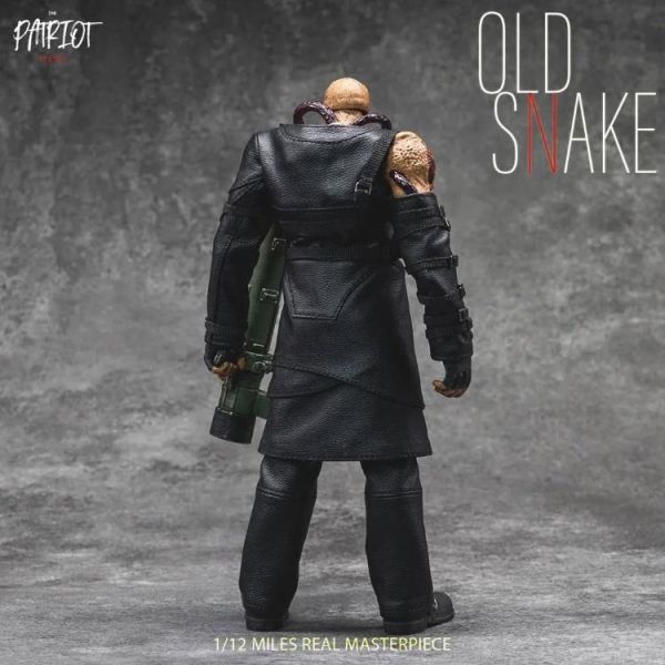 (預購) PatriotStudio 1/12 惡靈古堡2 追蹤者 oldsnake A款 第一型態 全黑皮衣 可動完成品 20260331 PatriotStudio 1/12 惡靈古堡2 追蹤者 oldsnake A款 第一型態 全黑皮衣 可動完成品