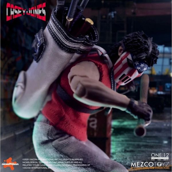 (預購) MEZCO TOYZ One:12 Collective 忍者龜 凱西·瓊斯 約17cm 人偶 可動完成品 20251112 (預購) MEZCO TOYZ One:12 Collective 忍者龜 凱西·瓊斯 約17cm 人偶 可動完成品 20251112
