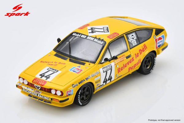 (預購) SPARK 1/43 愛快·羅密歐 Alfa Romeo GTV6 Jolly Club No.44 Milano 1983 20261109 SPARK 1/43 愛快·羅密歐 Alfa Romeo GTV6 Jolly Club No.44 Milano 1983