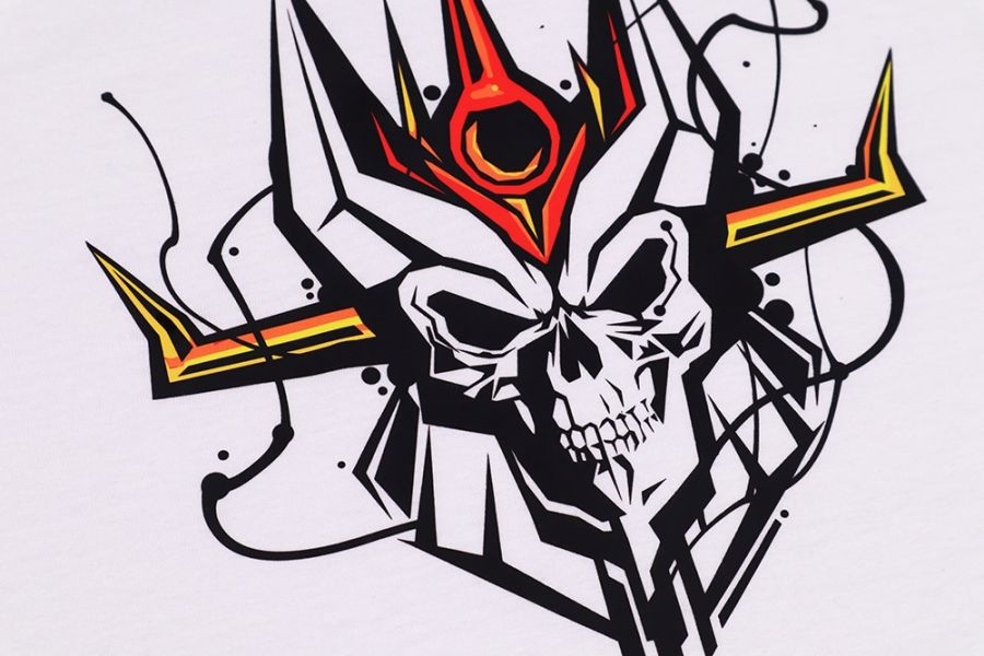 NEXTee 翻轉模玩系列 Metal Demon G.M. 短袖T恤 白色＆黑色 NEXTee 翻轉模玩系列 Metal Demon G.M. 短袖T恤 白色＆黑色