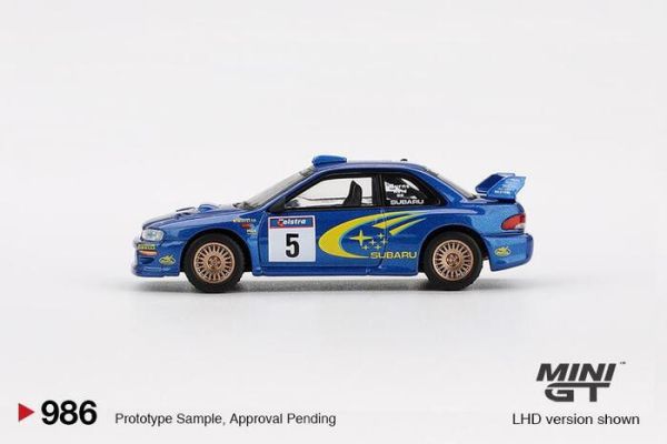 MINIGT 1/64 速霸陸 Subaru Impreza WRC99 1999 Rally Australia Winner #5 Australia Exclusive 澳洲限定版 MGT00986-L MINIGT 1/64 速霸陸 Subaru Impreza WRC99 1999 Rally Australia Winner #5 Australia Exclusive 澳洲限定版 MGT00986-L