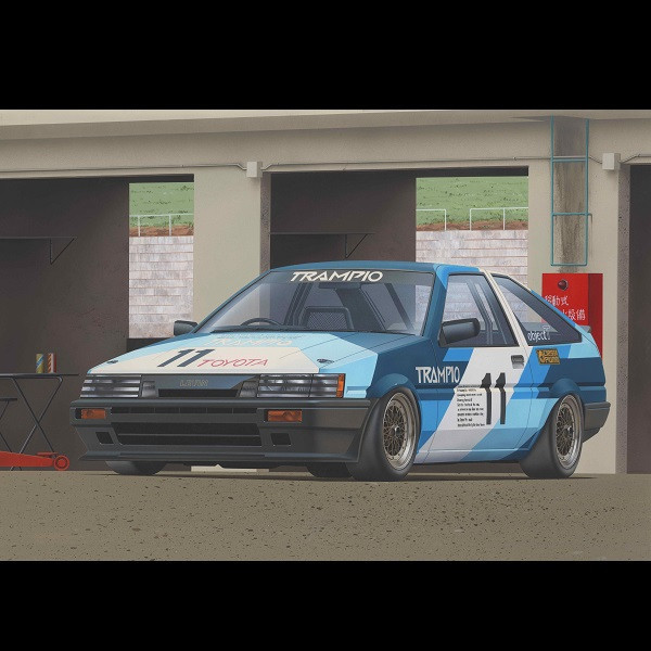 1/24 TRAMPIO LEVIN AE86 1985 動態底盤機構 FUJIMI 富士美 ID322 組裝模型 FUJIMI,1/24,RS,BMW,325i,VW,GOLF,GTI,三菱,STARION,1985,SUBARU,IMPREZA,WRX,HONDA,CR-Z