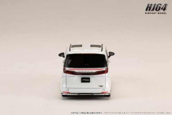 (預購) Hobby JAPAN 1/64 凌志 Lexus LM 500h Customized Version 奢華運兵車高級訂製版 4人座白內裝(右駕) 音速白 HJ644076AW 20260319 Hobby JAPAN 1/64 凌志 Lexus LM 500h Customized Version 奢華運兵車高級訂製版 4人座白內裝(右駕) 音速白 HJ644076AW