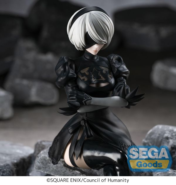 SEGA 景品 尼爾 NieR:Automata Ver1.1a PM坐姿公仔 2B SEGA 景品 尼爾 NieR:Automata Ver1.1a PM坐姿公仔 2B