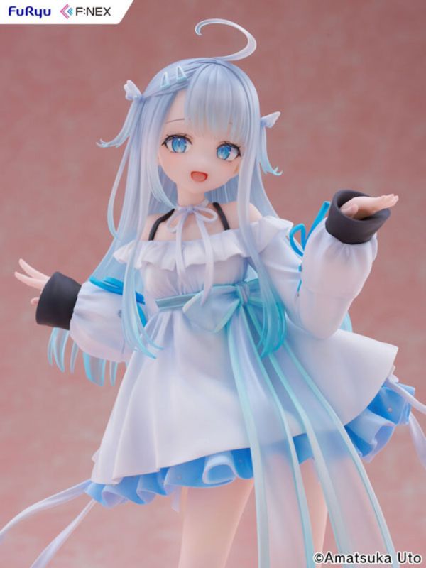 FURYU 1/7 F:NEX VTuber 天使兔跳 PVC完成品 FURYU 1/7 F:NEX VTuber 天使兔跳 PVC完成品