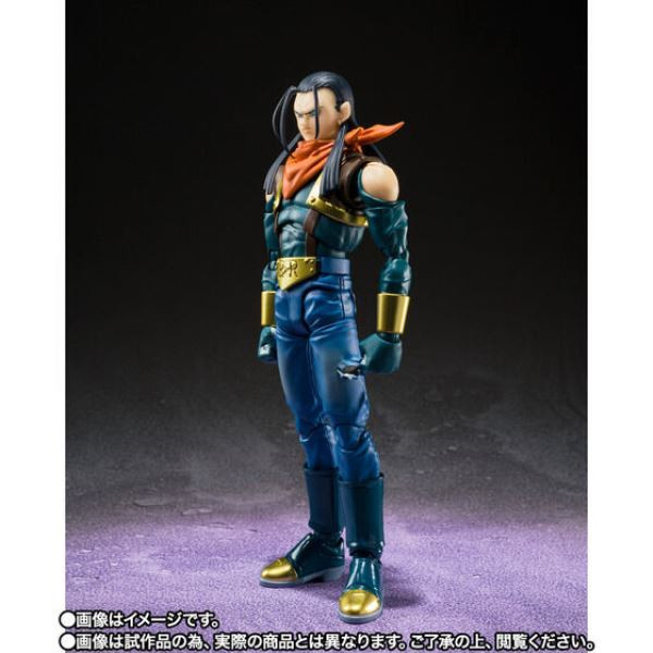 BANDAI S.H.Figuarts SHF 七龍珠GT 超17號 BANDAI S.H.Figuarts SHF 七龍珠GT 超17號