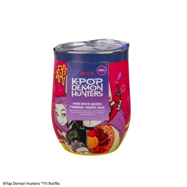 KPOP 獵魔女團 Demon Hunters 精巧保溫旅行杯 HUNTR/X 女團 Mira Spice Queen Ver. KPOP 獵魔女團 Demon Hunters 精巧保溫旅行杯 HUNTR/X 女團 Mira Spice Queen Ver.