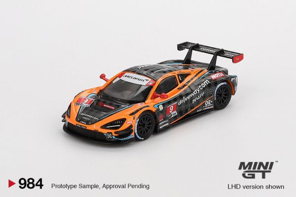 MINIGT 1/64 麥拉倫 McLaren 720S GT3 Evo Pfaff Motorsports 2024 IMSA Daytona 24 Hrs MGT00984-L MINIGT 1/64 麥拉倫 McLaren 720S GT3 Evo Pfaff Motorsports 2024 IMSA Daytona 24 Hrs MGT00984-L