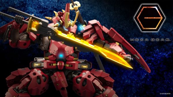 Kotobukiya 壽屋 1/24 Hexa Gear 六角機牙 武威登龍 凱風快晴 組裝模型 Kotobukiya 壽屋 1/24 Hexa Gear 六角機牙 武威登龍 凱風快晴 組裝模型