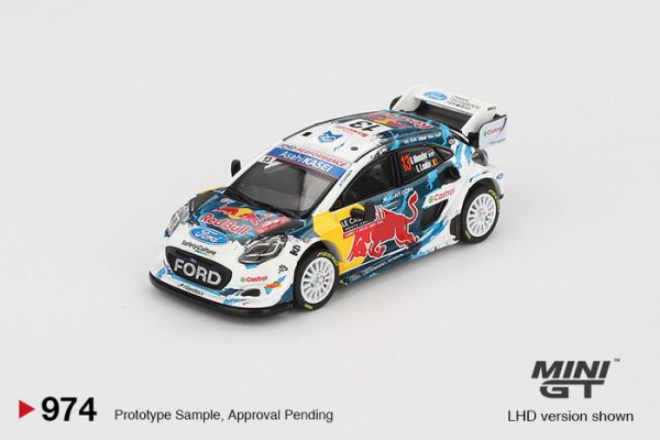 MINIGT 1/64 福特 Ford Puma Rally1 #13 M Sport Ford WRT 2024 Rally Monte Carlo MGT00974-L MINIGT 1/64 福特 Ford Puma Rally1 #13 M Sport Ford WRT 2024 Rally Monte Carlo MGT00974-L