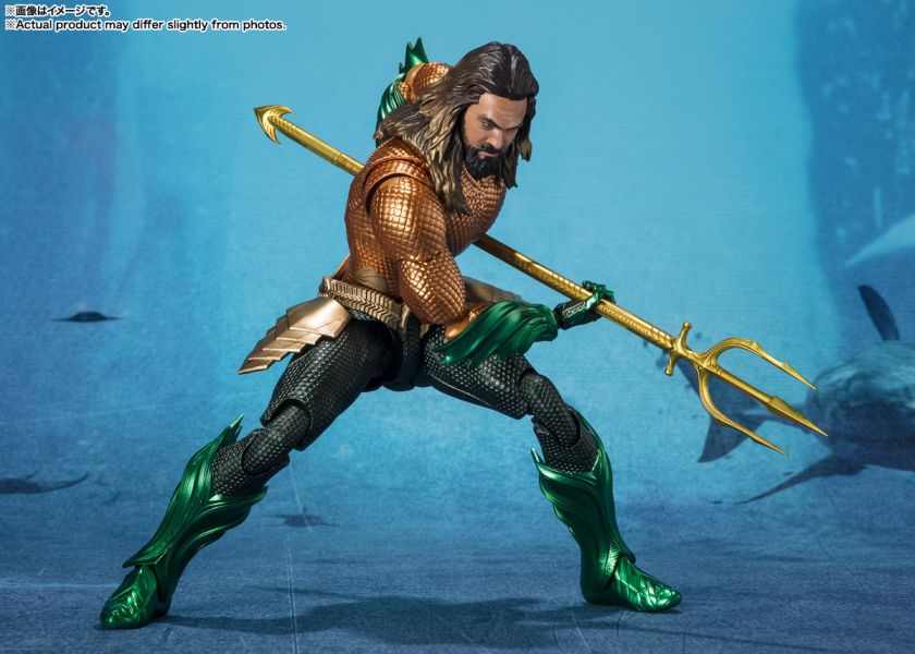 BANDAI S.H.Figuarts SHF DC 水行俠 阿跨面 BANDAI S.H.Figuarts SHF DC 水行俠 阿跨面