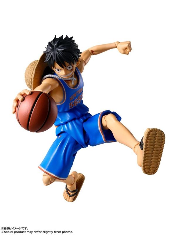 (預購) BANDAI S.H.Figuarts SHF 航海王 ONE PIECE×NBA 魯夫 KNICKS ver. 可動完成品 20260401 BANDAI S.H.Figuarts SHF 航海王 ONE PIECE×NBA 魯夫 KNICKS ver. 可動完成品