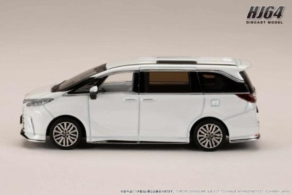 (預購) Hobby JAPAN 1/64 凌志 Lexus LM 500h Customized Version 奢華運兵車高級訂製版 4人座白內裝(右駕) 音速白 HJ644076AW 20260319 Hobby JAPAN 1/64 凌志 Lexus LM 500h Customized Version 奢華運兵車高級訂製版 4人座白內裝(右駕) 音速白 HJ644076AW