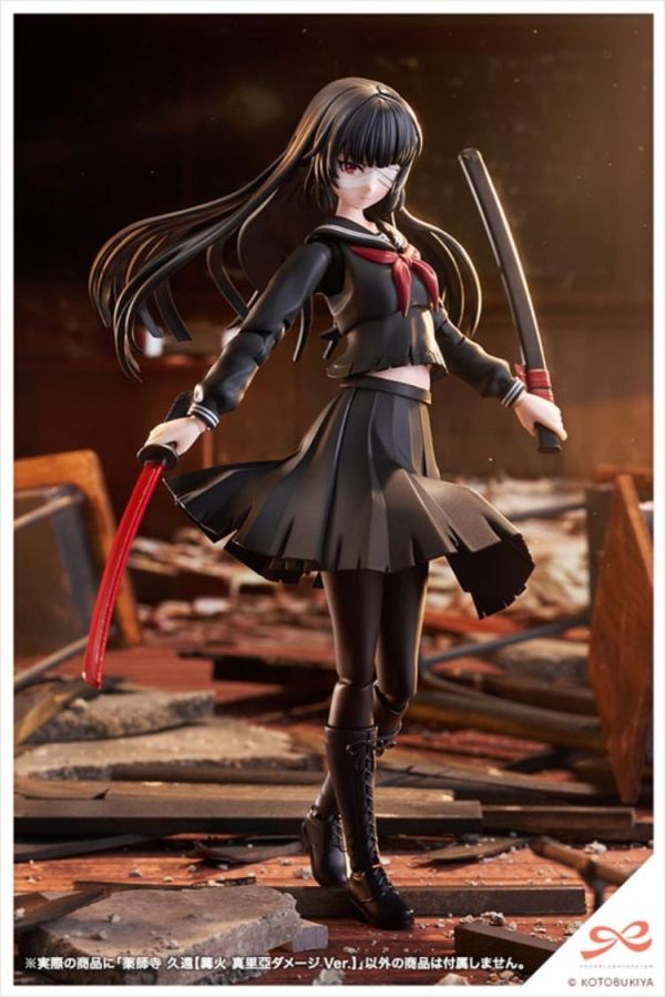 (預購) Kotobukiya 壽屋 1/10 創彩少女庭園 藥師寺久遠 篝火真里亞 戰損ver 組裝模型 20260513 Kotobukiya 壽屋 1/10 創彩少女庭園 藥師寺久遠 篝火真里亞 戰損ver 組裝模型