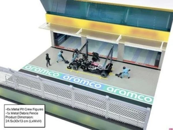 (預購) American Diorama 1/64 1:64 Grand Prix Paddock Diorama Team Balck 黑隊 AD-2448 20260507 American Diorama 1/64 1:64 Grand Prix Paddock Diorama Team Balck 黑隊 AD-2448