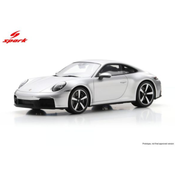 (預購) Spark 1/18 保時捷 Porsche 911 Carrera S (992.2), GT-silver 18S1048 20260824 Spark 1/18 保時捷 Porsche 911 Carrera S (992.2), GT-silver 18S1048