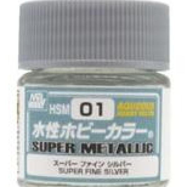 GSI 郡氏 水性漆 HSM-01 金屬銀色 GSI ,郡氏, 水性漆 ,HSM-01 ,金屬銀色,