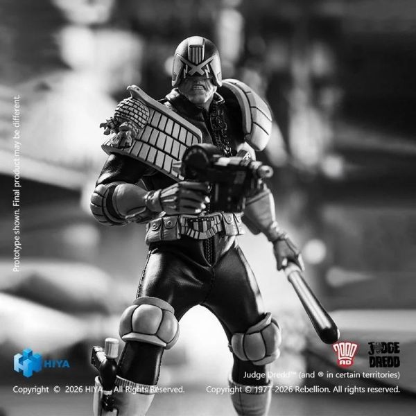 (預購) Hiya Toys E.S.S. 1/12 15cm 超時空戰警 判官爵德 黑白版 ESJ0163 可動完成品 20260825 Hiya Toys E.S.S. 1/12 15cm 超時空戰警 判官爵德 黑白版 ESJ0163 可動完成品