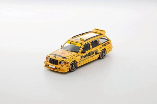 (預購) Mortal 1/64 賓士 MERCEDES-BENZ S124 T MODEII EVO2 黃色計程車 (預購) Mortal 1/64 賓士 MERCEDES-BENZ S124 T MODEII EVO2 黃色計程車