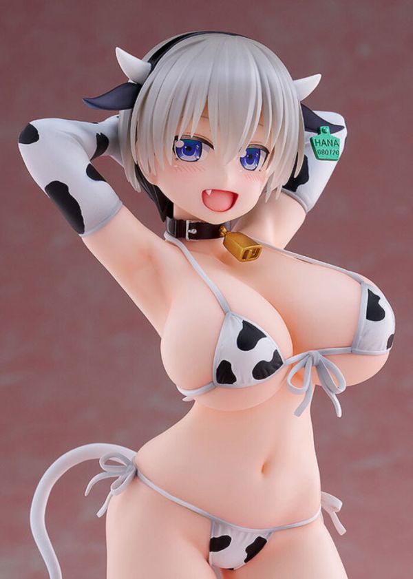 WAVE 1/7 宇崎學妹想要玩！宇崎花 乳牛花紋比基尼 PVC完成品 WAVE 1/7 宇崎學妹想要玩！宇崎花 乳牛花紋比基尼 PVC完成品