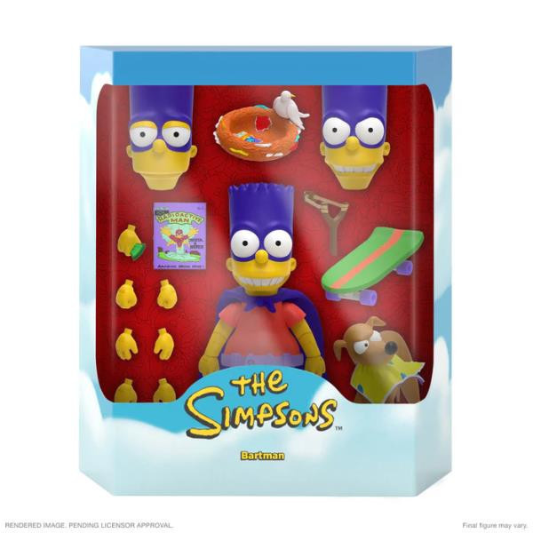 Super7 7吋 辛普森家庭 The Simpsons 霸子 Bartman Wave 2 可動完成品 Super7 7吋 辛普森家庭 The Simpsons 霸子 Bartman Wave 2 可動完成品