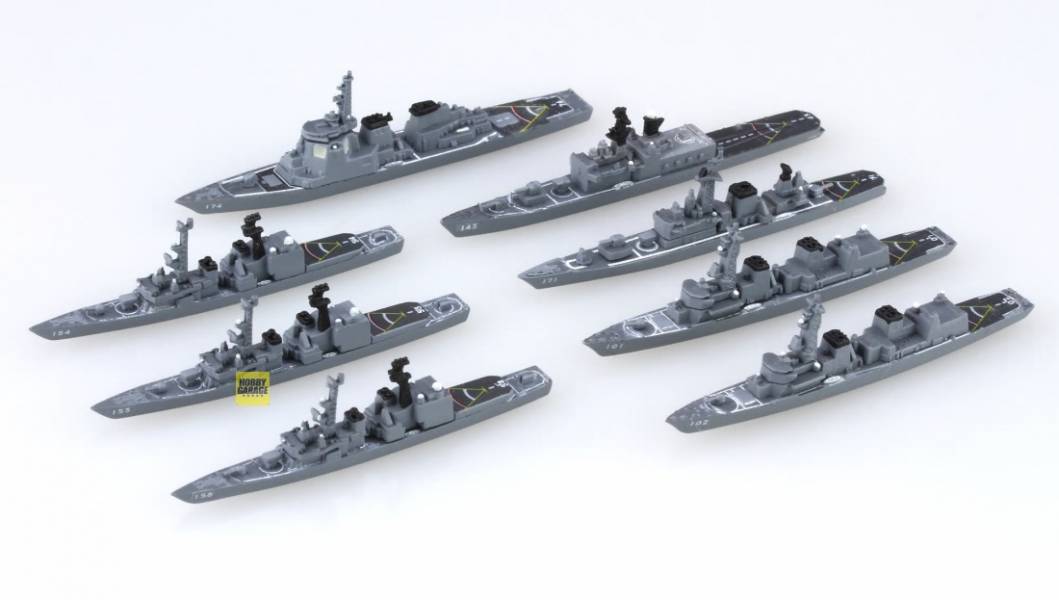 1/3000 海上自衛隊 第1護衛隊群 1998 FUJIMI 軍艦34 富士美 組裝模型 FUJIMI,1/3000,軍港,軍艦,海上自衛隊,護衛隊,