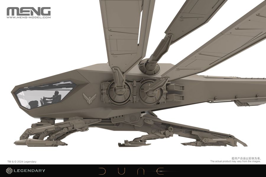 MENG 1/72 沙丘 Dune 亞崔迪家族 皇家撲翼機 DS-007 組裝模型 MENG 1/72 沙丘 Dune 亞崔迪家族 皇家撲翼機 DS-007 組裝模型