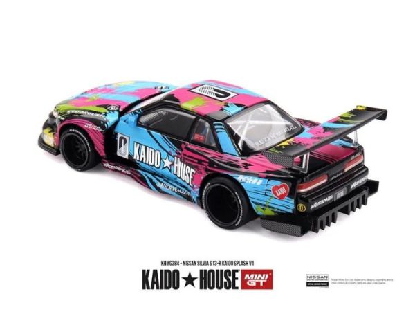 (預購) MINIGT 1/64 日產 Nissan Silvia S13-R Kaido Splash V1 KHMG284 20260528 MINIGT 1/64 日產 Nissan Silvia S13-R Kaido Splash V1 KHMG284