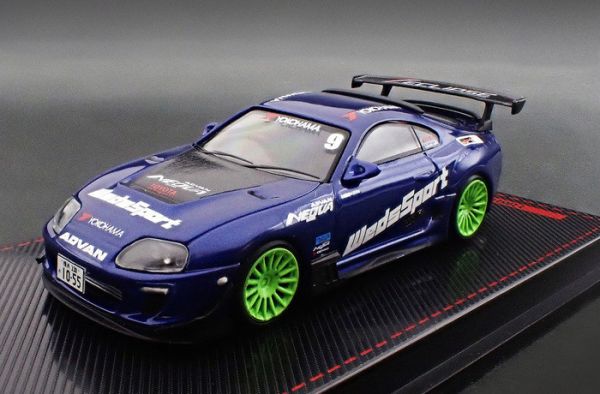 ignition model 1/64 豐田 Toyota Supra (JZA80) RZ Blue 織戶學 IG3843 ignition model 1/64 豐田 Toyota Supra (JZA80) RZ Blue 織戶學 IG3843
