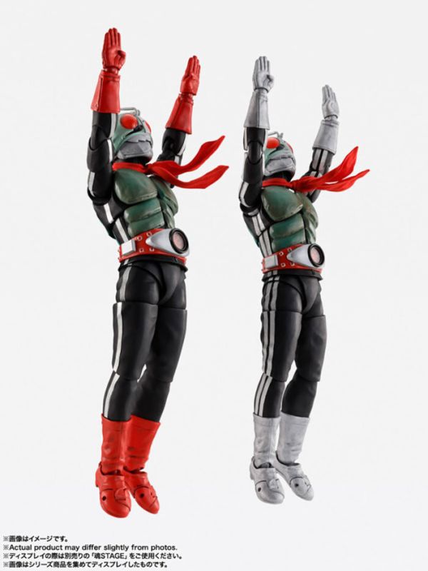 BANDAI S.H.Figuarts SHF 真骨彫製法 假面騎士 新2號 榮光的昭和騎士 可動完成品 BANDAI S.H.Figuarts SHF 真骨彫製法 假面騎士 新2號 榮光的昭和騎士 可動完成品