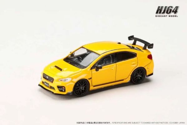 (預購) Hobby JAPAN 1/64 速霸陸 SUBARU S207 NBR CHALLENGE PACKAGE 紐柏林挑戰特仕版 附引擎 Sunrise Yellow 日出黃  HJ643068Y 20251202 Hobby JAPAN 1/64 速霸陸 SUBARU S207 NBR CHALLENGE PACKAGE 紐柏林挑戰特仕版 附引擎 Sunrise Yellow 日出黃  HJ643068Y