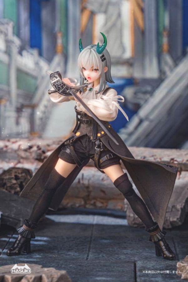 HASUKI 1/12 PA008 pocket art系列 玫瑰騎士 格羅莉亞 可動完成品 HASUKI 1/12 PA008 pocket art系列 玫瑰騎士 格羅莉亞 可動完成品