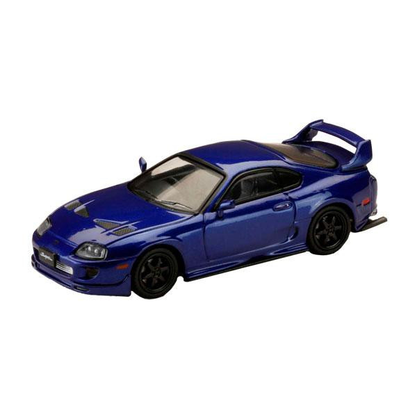 Hobby JAPAN 1/64 豐田 Toyota SUPRA JZA80 JDM改裝版 金屬藍色 Hobby JAPAN 1/64 豐田 Toyota SUPRA JZA80 JDM改裝版 金屬藍色