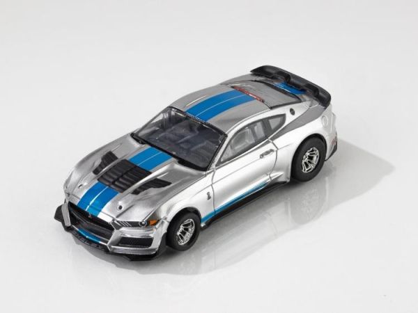 (預購) AFX Mega-G+ 1/64 2022年式 Shelby Mustang GT500KR 銀/藍配色 HO電刷賽車 22099 20260813 AFX Mega-G+ 1/64 2022年式 Shelby Mustang GT500KR 銀/藍配色 HO電刷賽車 22099
