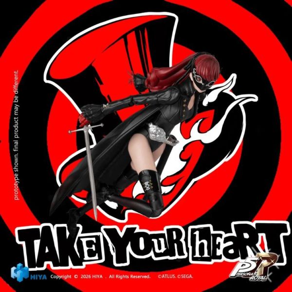 (預購) Hiya Toys E.B.S. 1/12 女神異聞錄5皇家版 Violet 14.5cm EBP0377 可動完成品 20260322 Hiya Toys E.B.S. 1/12 女神異聞錄5皇家版 Violet 14.5cm EBP0377 可動完成品