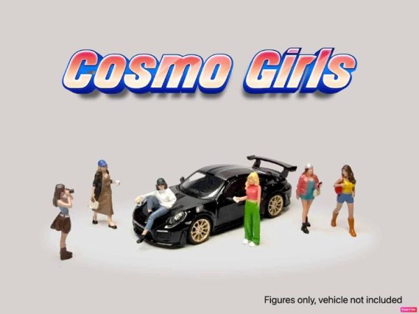 (預購) American Diorama OST 1/64 Figure Set: Cosmo Girls AD-2437 20251203 American Diorama OST 1/64 Figure Set: Cosmo Girls AD-2437