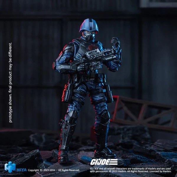 Hiya Toys 1/18 G.I.Joe 特種部隊 眼鏡蛇士兵 可動完成品 Hiya Toys 1/18 G.I.Joe 特種部隊 眼鏡蛇士兵 可動完成品