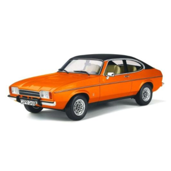 (預購) OTTO 1/18 福特 FORD CAPRI MK2 3,0L V6 GHIA PHOENIXORANGE/BLACK 1974 OT1387 20260524 OTTO 1/18 福特 FORD CAPRI MK2 3,0L V6 GHIA PHOENIXORANGE/BLACK 1974 OT1387