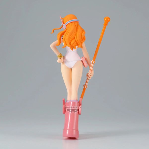 BANPRESTO 景品 航海王 THE出航 娜美 蛋頭島ver. 2507 BANPRESTO 景品 航海王 THE出航 娜美 蛋頭島ver.