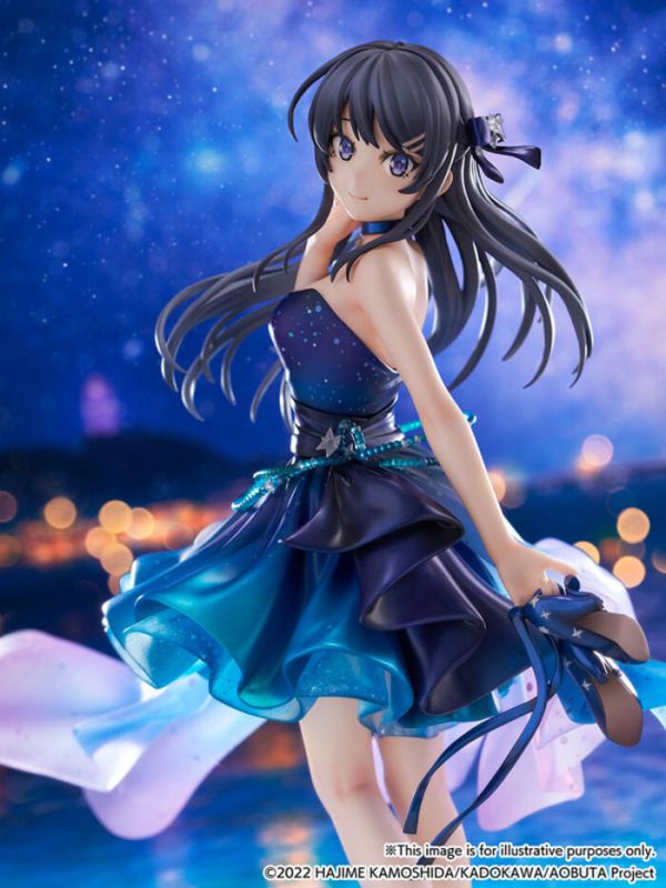 CyberZ 1/7 青春豬頭少年不會夢到兔女郎學姊 櫻島麻衣 星空禮服 Ver. PVC完成品 CyberZ 1/7 青春豬頭少年不會夢到兔女郎學姊 櫻島麻衣 星空禮服 Ver. PVC完成品