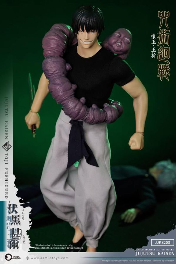 (預購) AsmusToys 1/6 咒術迴戰 懷玉‧玉折 伏黑甚爾 可動完成品 JJKS203A 20260623 AsmusToys 1/6 咒術迴戰 懷玉‧玉折 伏黑甚爾 可動完成品 JJKS203A