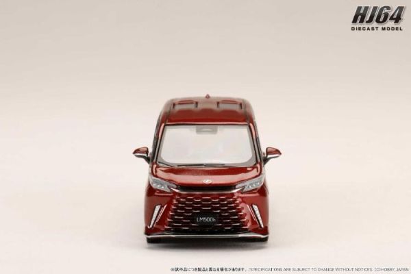 (預購) Hobby JAPAN 1/64 凌志 Lexus LM 500h Customized Version 奢華運兵車高級訂製版 4人座白內裝(右駕) 瑪瑙紅 HJ644076AR 20260319 Hobby JAPAN 1/64 凌志 Lexus LM 500h Customized Version 奢華運兵車高級訂製版 4人座白內裝(右駕) 瑪瑙紅 HJ644076AR
