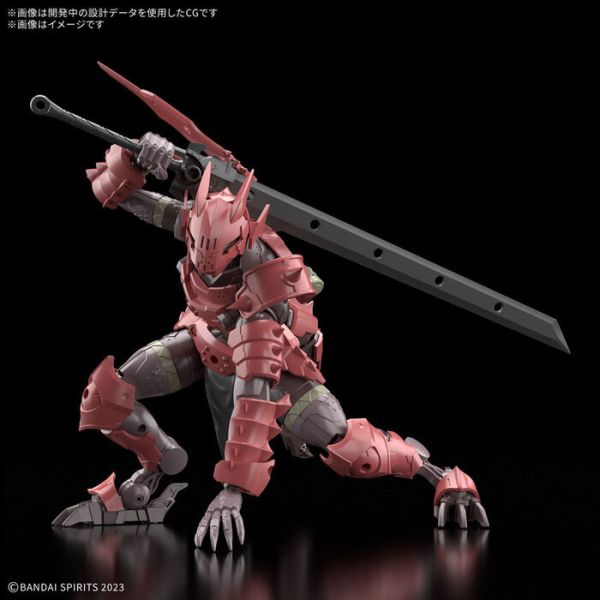 BANDAI 30MF 015 組裝奇幻輕作戰 龍人騎士 組裝模型 BANDAI 30MF 015 組裝奇幻輕作戰 龍人騎士 組裝模型