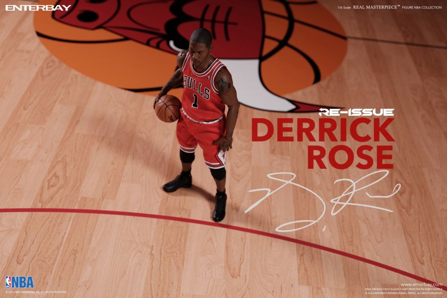 ENTERBAY 1/6 NBA系列 飆風玫瑰 德瑞克‧羅斯 Derrick Rose 芝加哥公牛隊 可動完成品 ENTERBAY 1/6 NBA系列 飆風玫瑰 德瑞克‧羅斯 Derrick Rose 芝加哥公牛隊 可動完成品