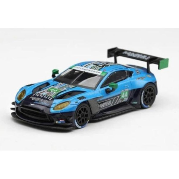 (預購) [吊卡版] MINIGT 1/64 奧斯頓·馬丁 Aston Martin Vantage GT3 Evo #44 Magnus Racing 2025 IMSA Daytona 24 Hrs LHD MGT01334-BL 20260716 [吊卡版] MINIGT 1/64 奧斯頓·馬丁 Aston Martin Vantage GT3 Evo #44 Magnus Racing 2025 IMSA Daytona 24 Hrs LHD MGT01334-BL