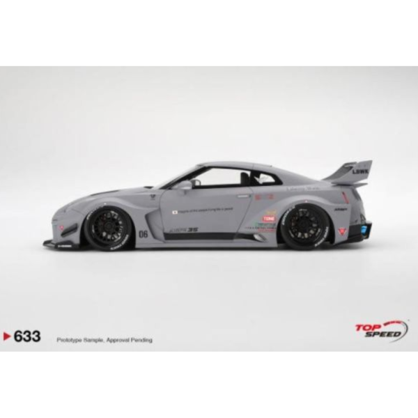(預購) TopSpeed 1/18 日產 Nissan LB-Silhouette WORKS GT 35GT-RR Ver.1 Matt Grey TS0633 20260323 TopSpeed 1/18 日產 Nissan LB-Silhouette WORKS GT 35GT-RR Ver.1 Matt Grey TS0633