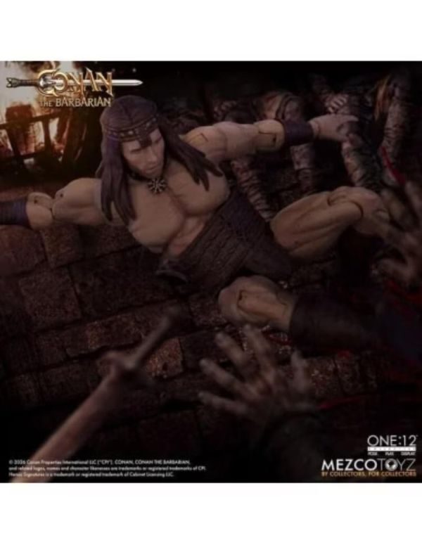 (預購) MEZCO TOYZ One:12 Collective 王者之劍 柯南 角鬥士版 約16cm 可動完成品 20260611 MEZCO TOYZ One:12 Collective 王者之劍 柯南 角鬥士版 約16cm 可動完成品