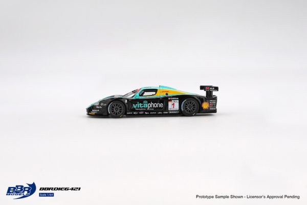 BBR 1/64 瑪沙拉蒂 Maserati MC12 Competizione #1 Vitaphone Racing Team 2008 Spa 24 Hrs. Winner BBRDIE6421 BBR 1/64 瑪沙拉蒂 Maserati MC12 Competizione #1 Vitaphone Racing Team 2008 Spa 24 Hrs. Winner BBRDIE6421