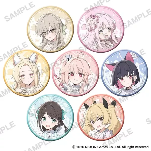 (預購) KADOKAWA 蔚藍檔案 POP UP SHOP 徽章收集 pack (全7種) 20260623 KADOKAWA 蔚藍檔案 POP UP SHOP 徽章收集 pack (全7種)